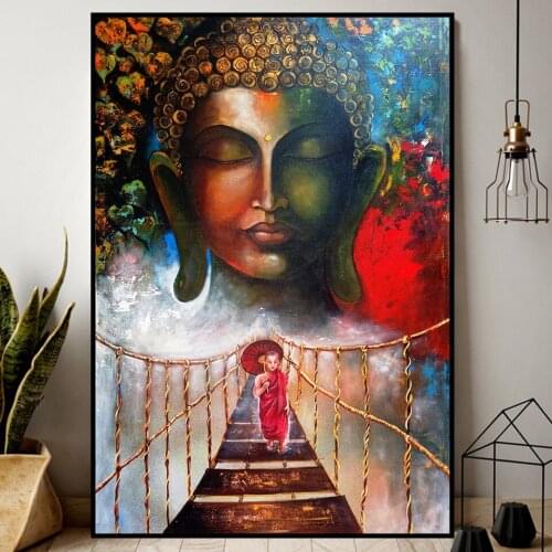 5D DIY Round/Square Diamond Painting Buddha Religion Icon Diamond Mosaic Beads Embroidery Umbrella Cross Stitch Kits Home Decor