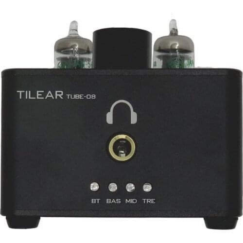 TZT QCC3034 Bluetooth 5.0 Receiver ES9023 DAC TPA6120 AMP GE5654 Bile Amp with AUX Output with Tone Support OTG