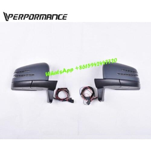 W463 side mirrors for G-Class W463 G500 G550 G55 G63 ABS side view door mirrors 1:1 as original