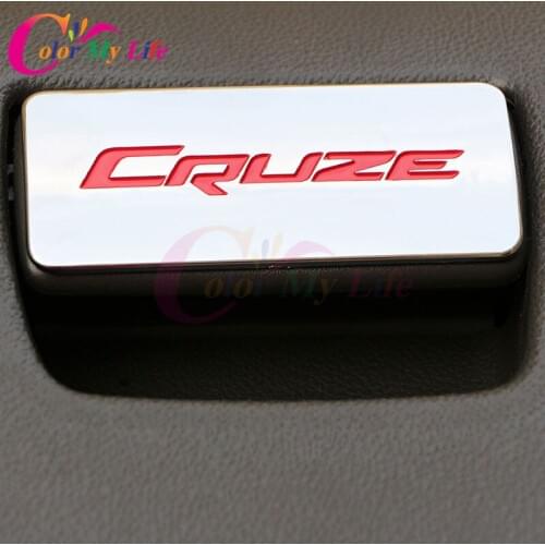 Glove Box Handle Cover Copilot Storage Clasp Hand Bowl Sequins Sticker for Chevrolet Chevry Cruze Sedan Hatchback 2009 - 2016