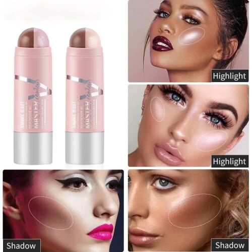 Dual-use contouring stick European and American brightening concealer eye and neck specular stick