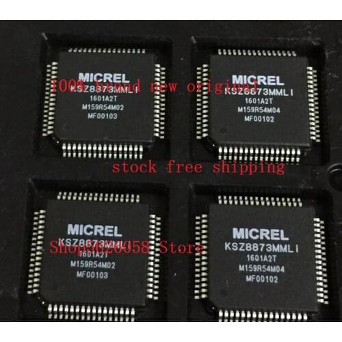 KSZ8873MMLI QFP 100% new original 2PCS/LOT STOCK