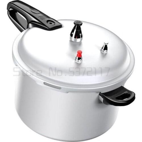 Aluminium Alloy Kitchen Pressure Cooker Gas Stove Induction Cooker Steam Stew Cooking Energy-saving Safety Protection