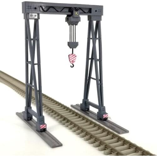 1/87 Model Train ho scale diy crane building sand table Model materials Free Shipping