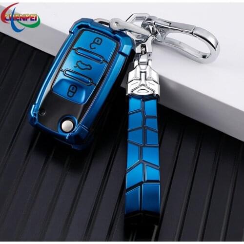 TPU Soft Rubber For Volkswagen Special Car Key Cover New Bora Lavida Tiguan Sagitar Car Key Cover Shell Car Accessories