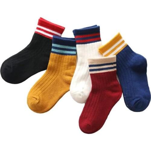 The Spring and Autumn New Children 's Socks Boys and Girls Student Socks Japanese Cartoon Baby Socks Smiley