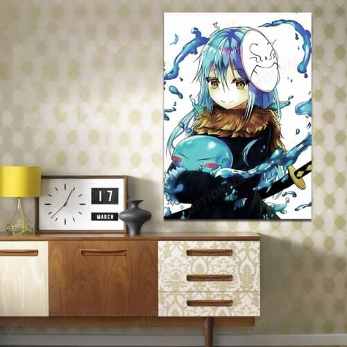Rimuru Tempest Modern Nordic Style Japanese Classic Anime wall Posters Canvas Painting Art print Living Room Study Home Decor