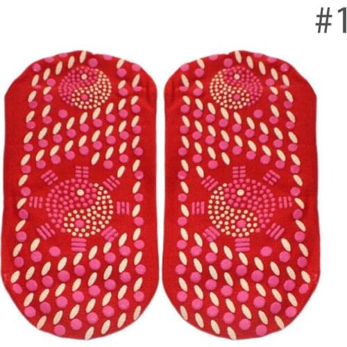 Self-Heating Health Care Socks Tourmaline Magnetic Comfortable Foot 35-44size Massager Winter Care Breathable Warm Therapy R4Z9