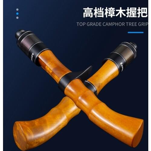 Lurekiller Japan Fuji Portalbe Trout Rod 1.4M Wood knob Solid Carbon Tip UL Spinning/Casting Rod