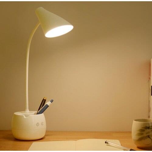 USB Charging LED Desk Lamp Rechargeable Touch Switch Table Lamp For Home Study Reading Night Lights 3 Levels Brightness LED Lamp