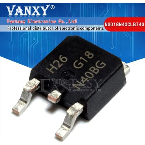 10pcs NGD18N40CLBT4G G18N40BG N40BG TO252 G18N40ABG TO-252 G18N40B NGD18N40 18N40