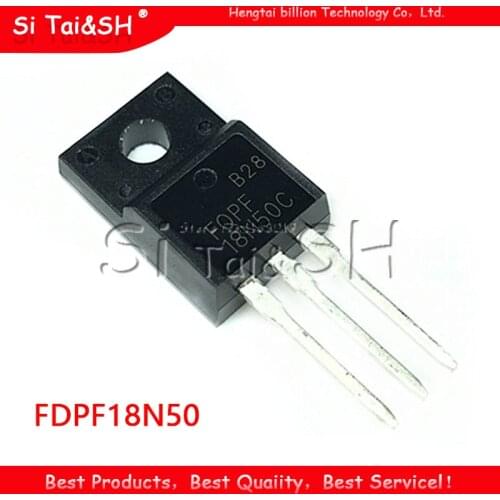 5PCS FDPF18N50 18N50 = 18N20 18N60 TO-220F
