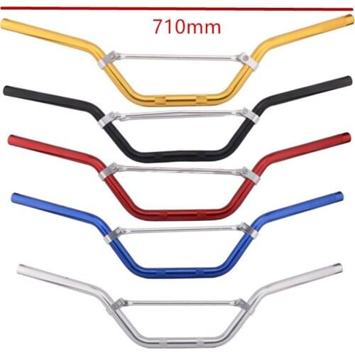 7/8" 22MM Aluminum Motorcycle Handlebar Universal For Yamaha Suzuki Honda XR50 CRF50 CG125 KX65 KLX110 50CC 70CC 110 125CC Bike