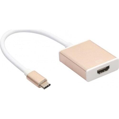 USB 3.1 USB-C Cable Male to Female USB Type C to HDMI-compatible Adapter for PC Computer TV Display Phone