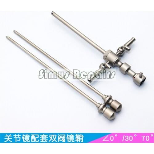 Arthroscopy Double Valve Sheath Arthroscopy Puncture Sheath Arthroscopy Sheath Joint Puncture Needle