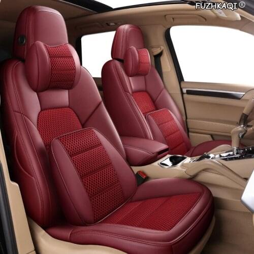 FUZHKAQI Custom Leather car seat covers For Infiniti fx350 FX35 FX50 FX37 EX25 EX37 EX35 G25 JX35 G37 G35 M25 M37 M35h car seat
