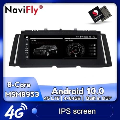 API29 Android 10 Car multimedia Player for BMW 7 Series F01 F02 CIC NBT system 10.25 inch IPS 4G LTE WIFI Idrive USB AUX