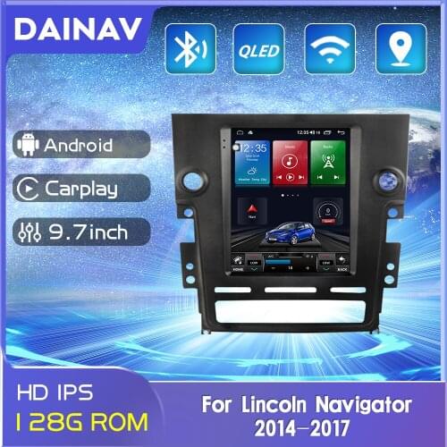 Android 6+128GB Car Multimedia Player For Lincoln Navigator 2014 - 2016 GPS Navigation Auto Radio Stereo Tape Recorder