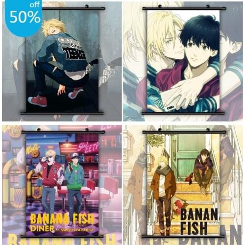 Banana Fish Ash Lynx Anime HD Print Anime Posters Canvas Painting Wall Decor Wall Art Picture for Living Room Decor Home Decor