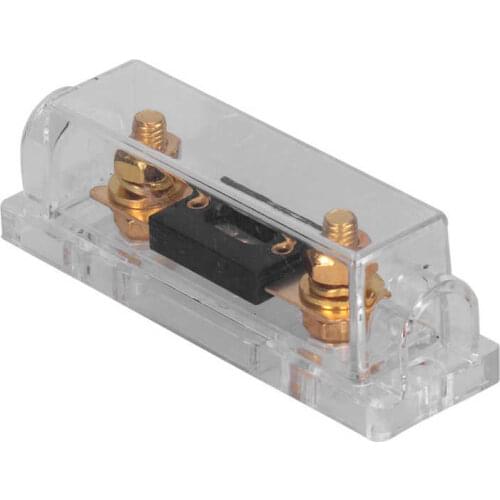 Fuse Block 100A Red Copper High Pressure Resistance for Automobile Boat Ship Marine Auto Fuse Block New