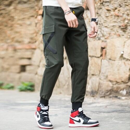 Large Size 6XL 5XL New 2020 Men Fashion Military Style Multi Pocket Cargo Pants Casual Straight Long Baggy Overalls Trousers
