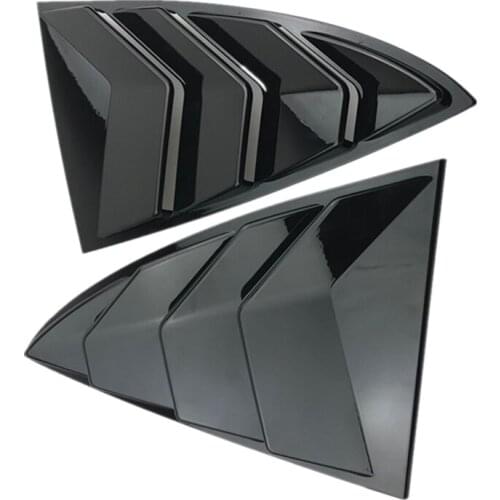 For Tesla Model 3 ABS Rear Window Blinds Decorative Patch Exterior