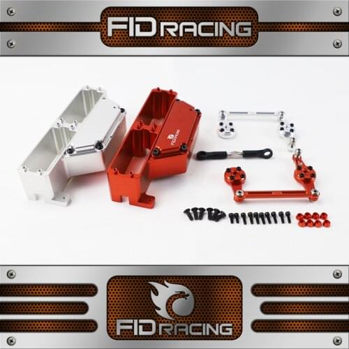 Double steering gear bracket for electric off-road vehicle for FID FOR LOSI DBXL-E 1/5
