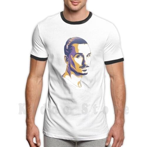 Zlatan Ibrahimovic T Shirt Men Cotton Cotton S-6xl Bestselling Trending Viral Ball Multiplate Minimalistic Vintage Pop Art