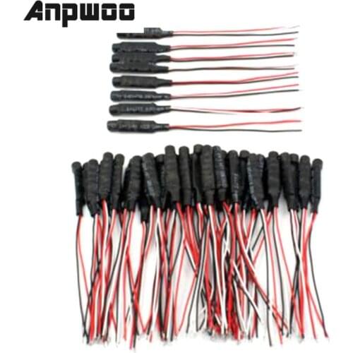 10 PCS CCTV Microphone Mini Sound Monitor Audio Device 56db Tiny High Sensitive Microphone for CCTV Security Camera DC6-12V