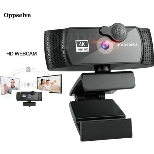Mini Webcam Full HD Web Camera with Stereo Microphone for Live Broadcast Video Conference Muti-angle Adjustable Anti-peep Design