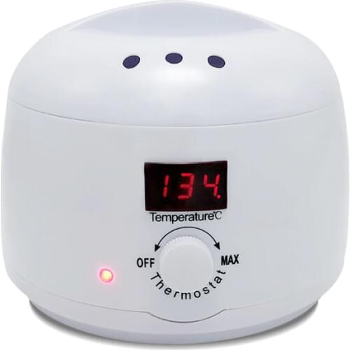 Digital Display Wax Heater Warmer Mini SPA Hand And Feet Paraffin Wax Rechargeable Machine Body Depilatory Hair Removal Tool