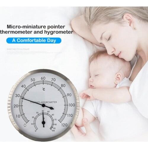 Wall Mounted Sauna Temperature Humidity Meter Thermometer & Hygrometer For Sauna Room Steam Room Household