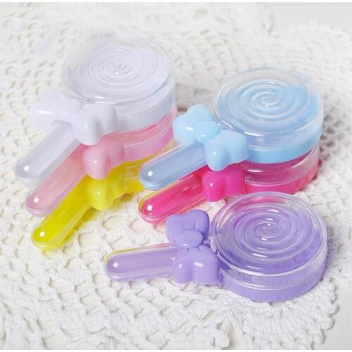 New Plastic Lollipop Style Candy Box Wedding Favor Gift Bags Cute Sweet Packaging Boxes for Wedding Decoration Baby Shower Party