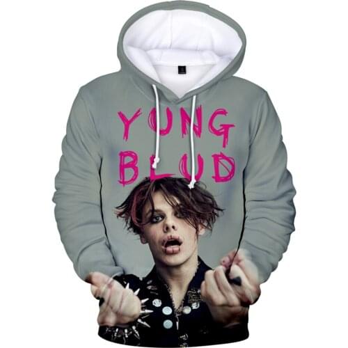 Yungblud Hoodies Kids Sweatshirt Men / Women Sweatshirts Autumn Winter Warm Hoodies 3D Graffiti Casual Mens Hoodies Coat 4XL