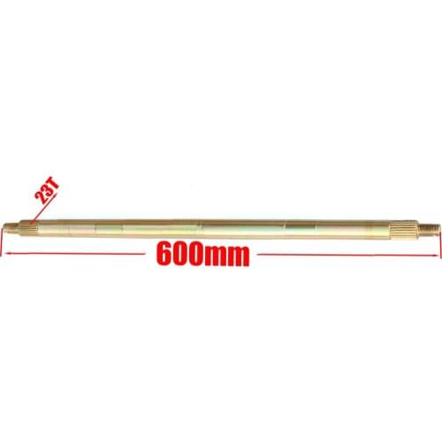Universal metal Four Wheel GO KART KARTING ATV UTV Buggy 23teeth 60CM 600mm Rear Axle Axle rod