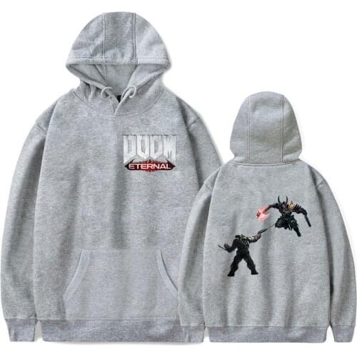 Explosive Hot Sale Doom Eternal Hoodie Men/Women Fashion Casual Hot Game Hoodies Print Doom Eternal Sweatshirt Pullovers