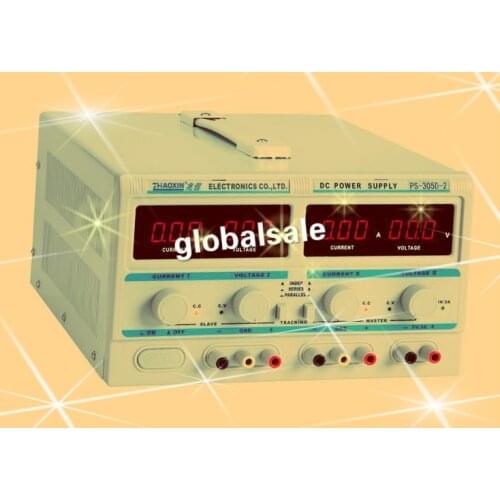 ZHAOXIN PS-305D-II 2 channel 2 Dual DC power supply 30v 5a fixed 5v3a Digital Power PS-305D-2