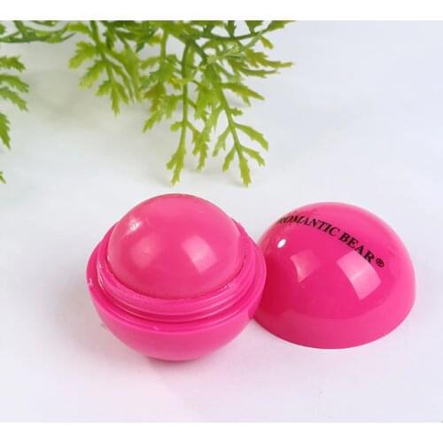 Ball Lip Balm Lipstick Organic Ingredients Lip Protector Sweet Taste Fruit Embellish Makeup Lipstick Gloss Lip Care 1 Piece