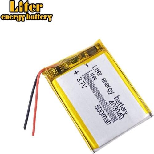 403040 3.7v 450mah Lithium polymer Battery with Protection Board For MP4 GPS Tablet PCs PDA Free Shipping