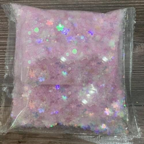50g Summer Neon Nail chunky glitter mix Stunning Color Shift Mixed Sizes Light + Medium + Hot Pink + Shapes Glitter Mix Shifts