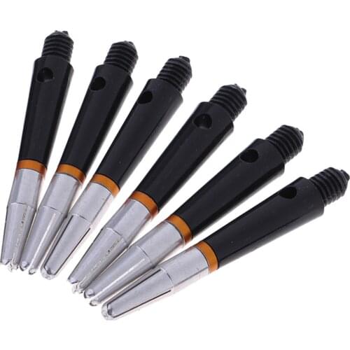 6 Count Standard 360 Degree Rotating Dart Shaft Stems 35mm Fixing Maintaining Components Accessories