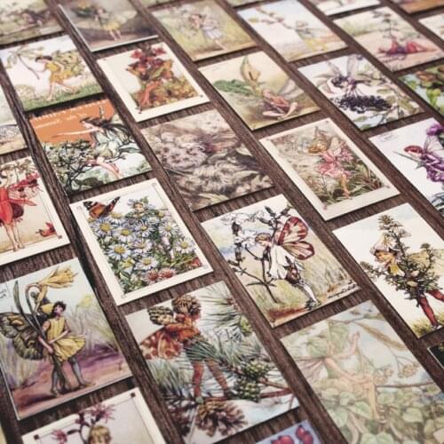 100pcs/pack Library Collection Journal Diary Label Album Decor Vintage Stamp Retro Paper Matchbox Scrapbooking material Paper