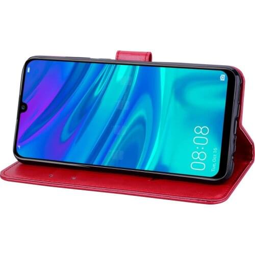 Pu Leather Phone Case For Huawei P Smart 2019 Flip Case For Huawei Enjoy Stand Business Wallet Case Magnetic Stand Back Cover