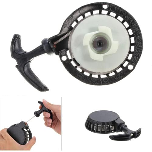 Black Metal Mini Moto Easy Pull Start Pullstarter For 49cc Mini Quad ATVs Dirt Bike Engines