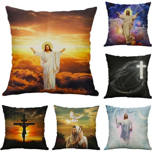 Jesus Believer For God Sofa Decor case 18'' Cover Home Cushion Cross pillow