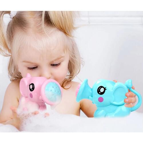 Hot Sale 1PC Baby Bath Toy Lovely ABS Elephant Shape Water Spray for Baby Shower Swimming Toys Random Color