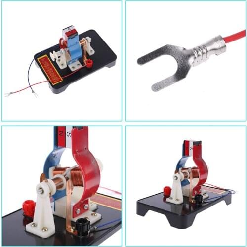 DIY Simple DC Electric Motor Model Assemble Kit for Kids Educational Toys