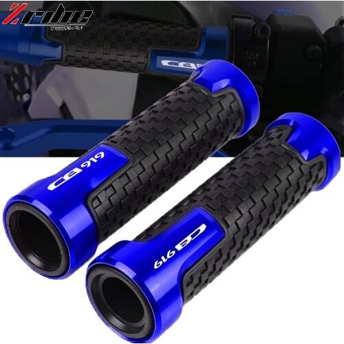 For Honda CB900F Hornet CB919 CB 919 900 F 2001 2002 2003-2008 Motorcycle 22mm CNC Aluminum Rubber Gel Handle Bar Hand Grips