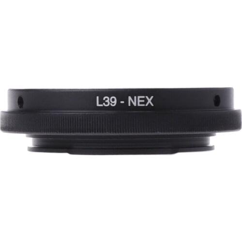 L39-NEX Camera Lens Adapter Ring L39 M39 LTM Lens Mount To for Sony NEX 3 5 A7 E A7R A7II Converter Screw