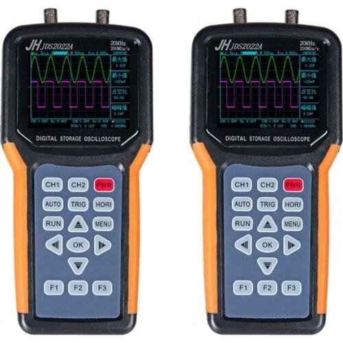 Handheld Digital Oscilloscope Osciloscopio + Signal Generator Portable Scope Meter JDS2023 20MHz Bandwidth